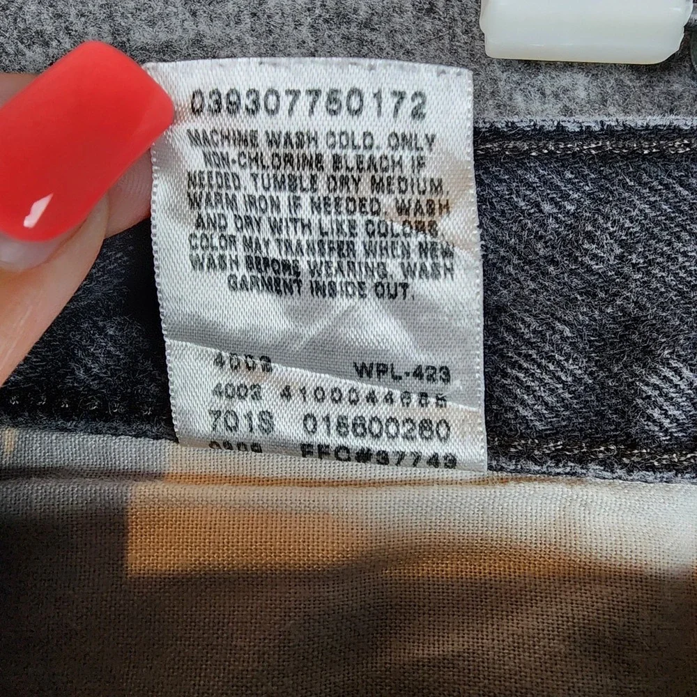 Levis Jeans Mens 46x34 560 Comfort Fit Black Denim Y2K Vintage EUC